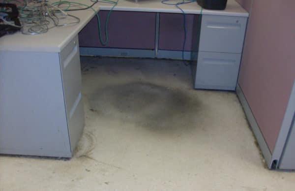 Example 6: Circular Soil Pattern Caused by Wheeled Chair