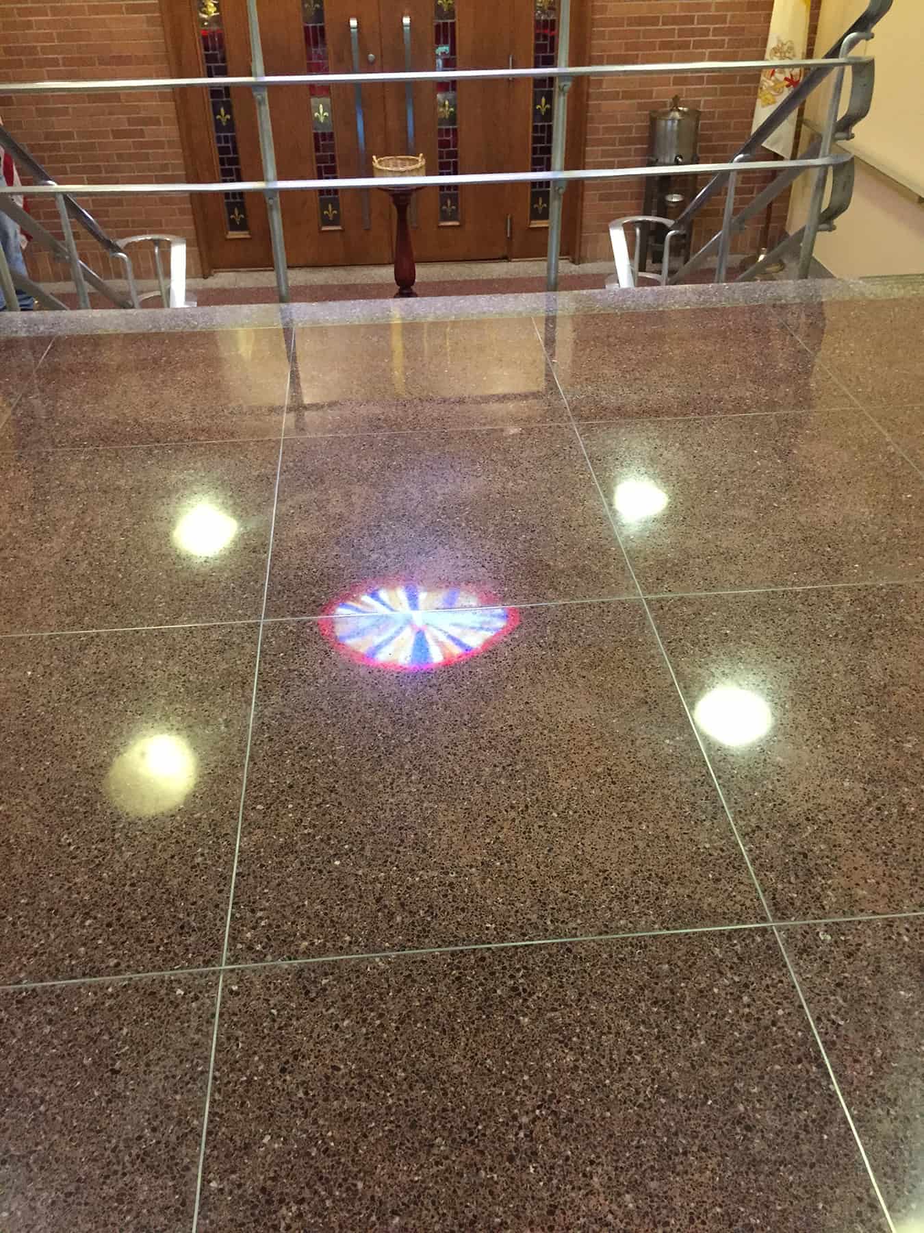 Terrazzo Restoration with 3M Trizact System