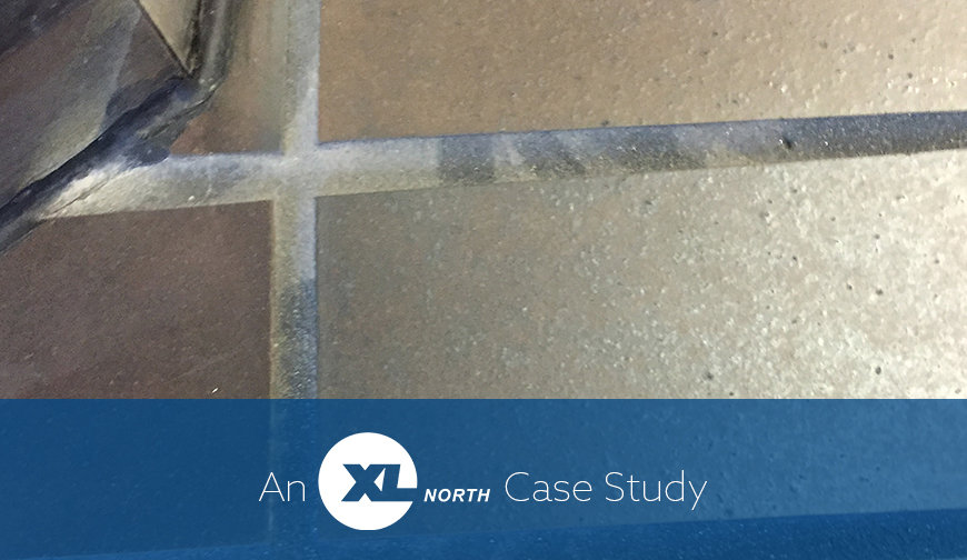 Efflorescence on Grout Case Study XL North