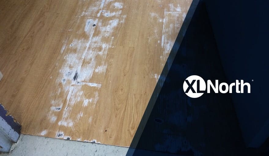 When Is Resilient Flooring Beyond Corrective Procedures Xl North