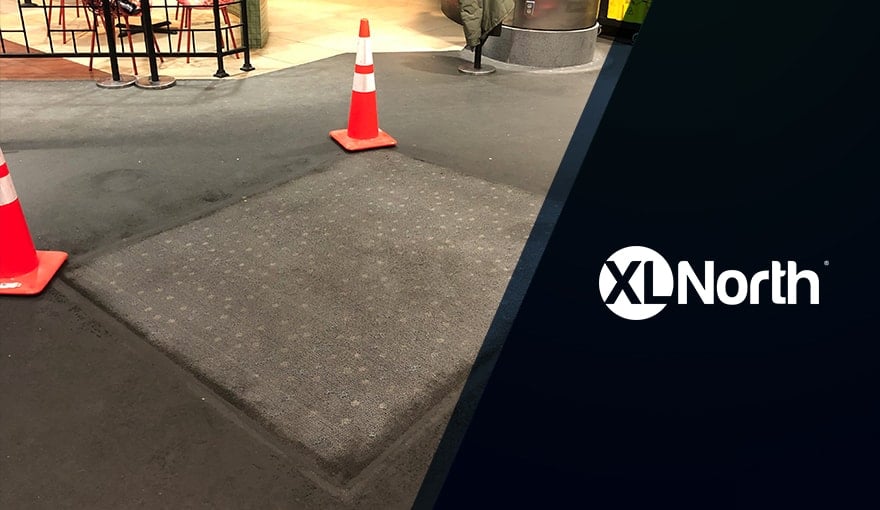 XL Grease & Oil Remover Transforms Airport Carpet