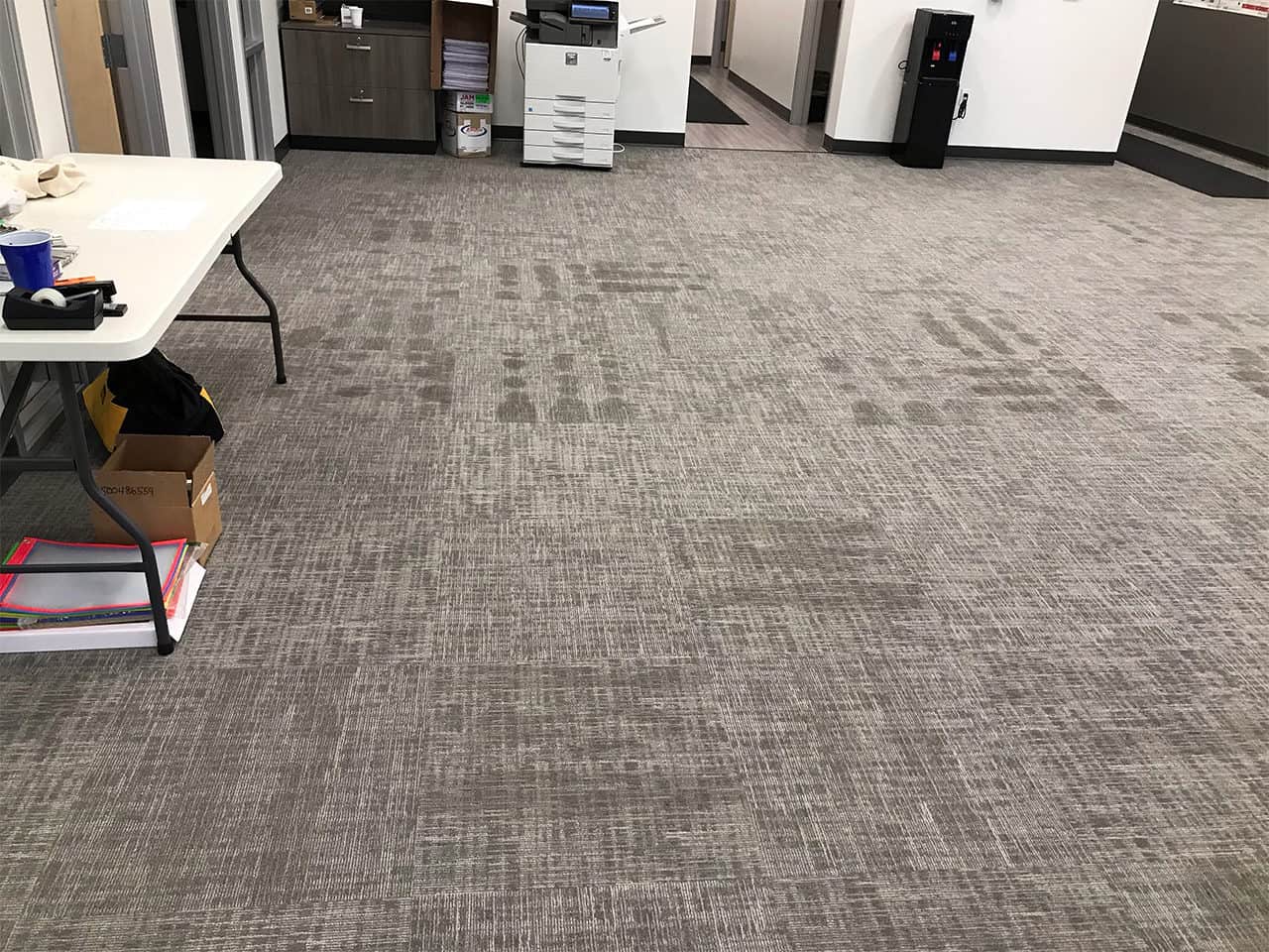 Troubleshooting Line Sputter on Commercial Carpet Tile