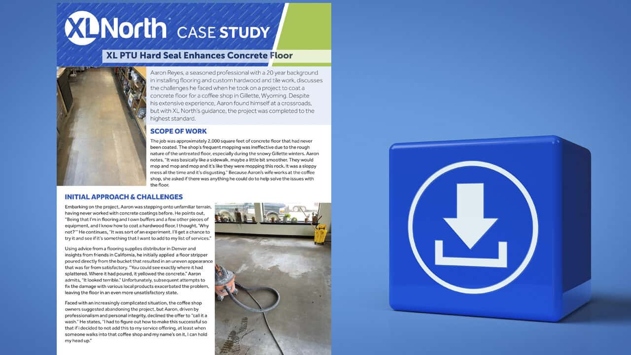 XL PTU Hard Seal Transforms Concrete Floor Case Study