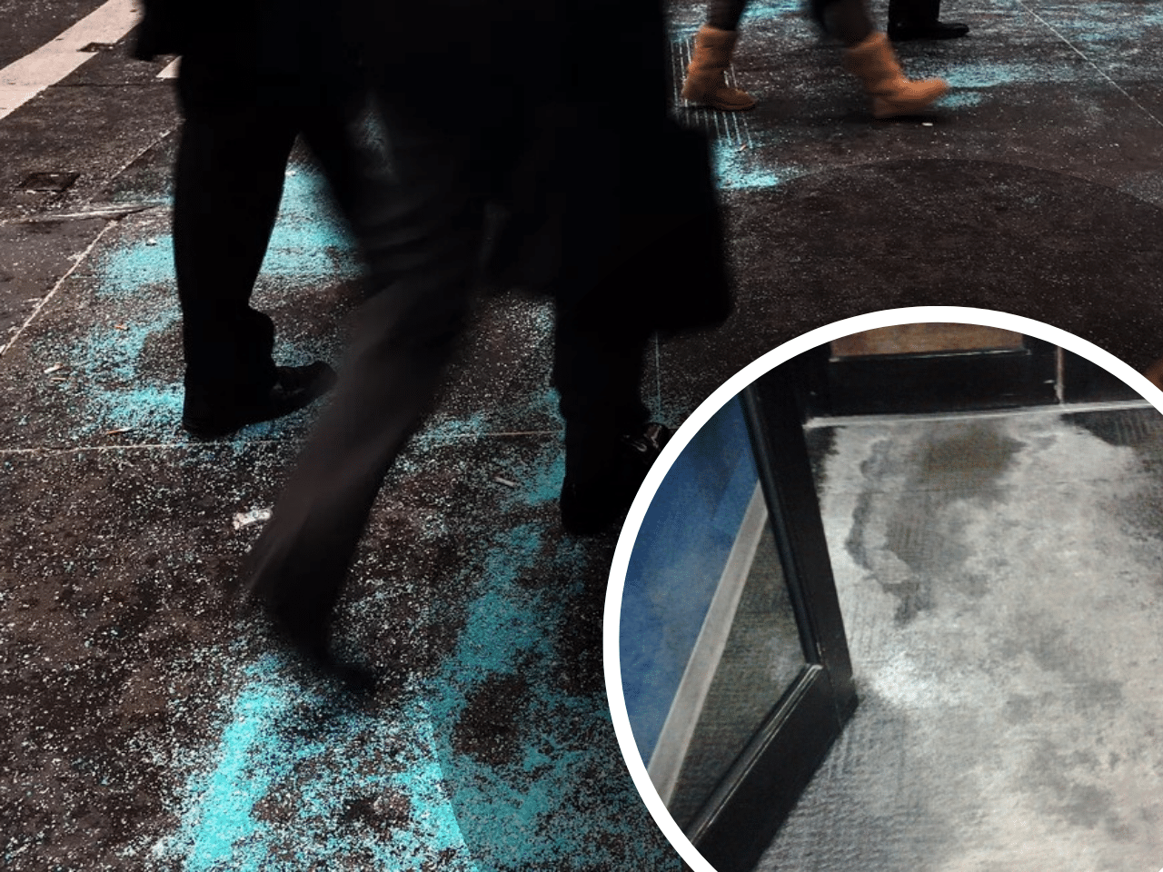 Wintertime and Ice Melt on Carpets