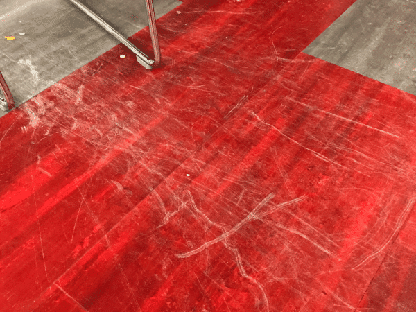 Damaged Floor