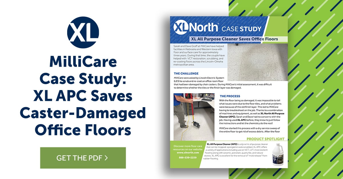 MilliCare Case Study: XL APC Saves Caster-Damaged Office Floors